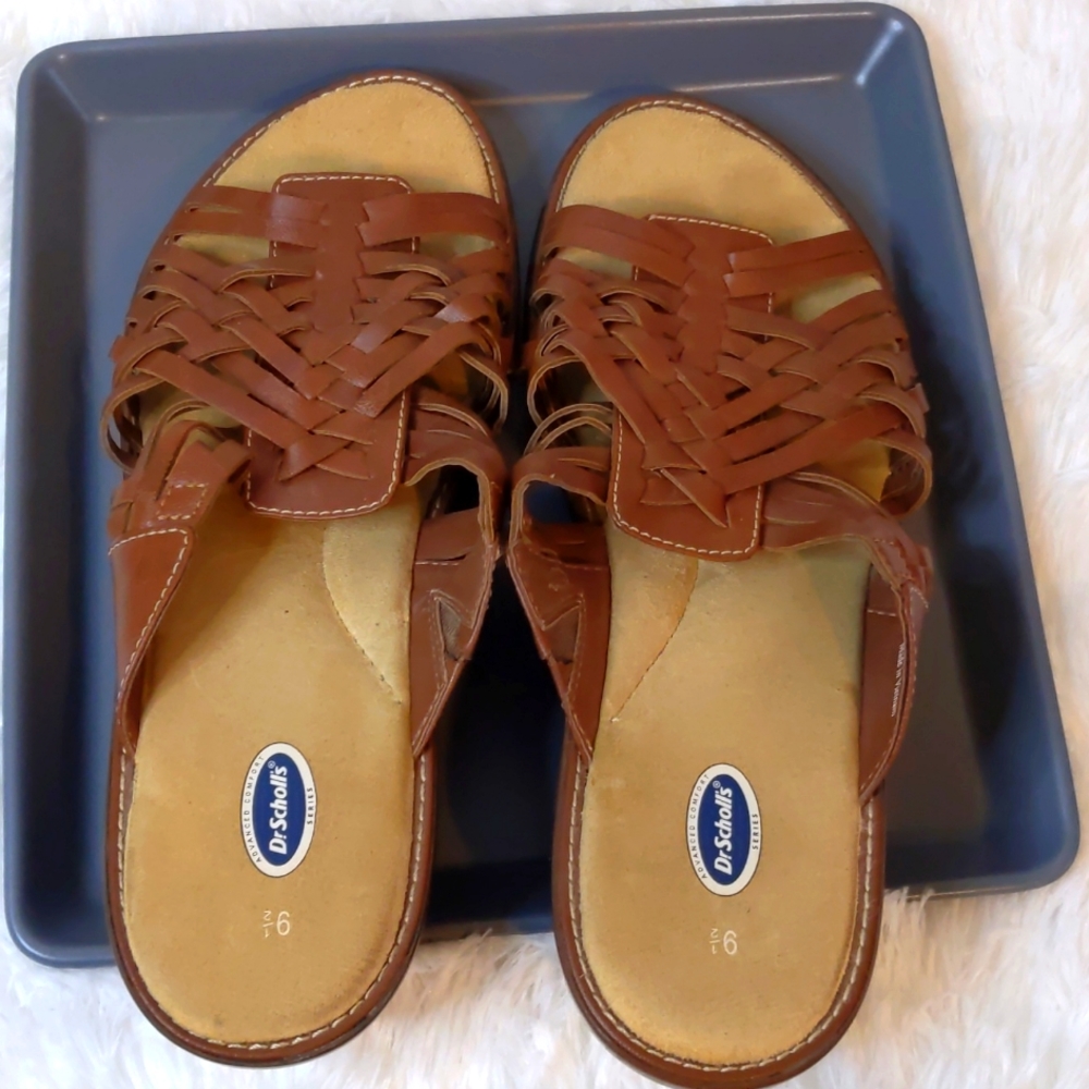 Women's Sandals, Brown, Size 9 1/2